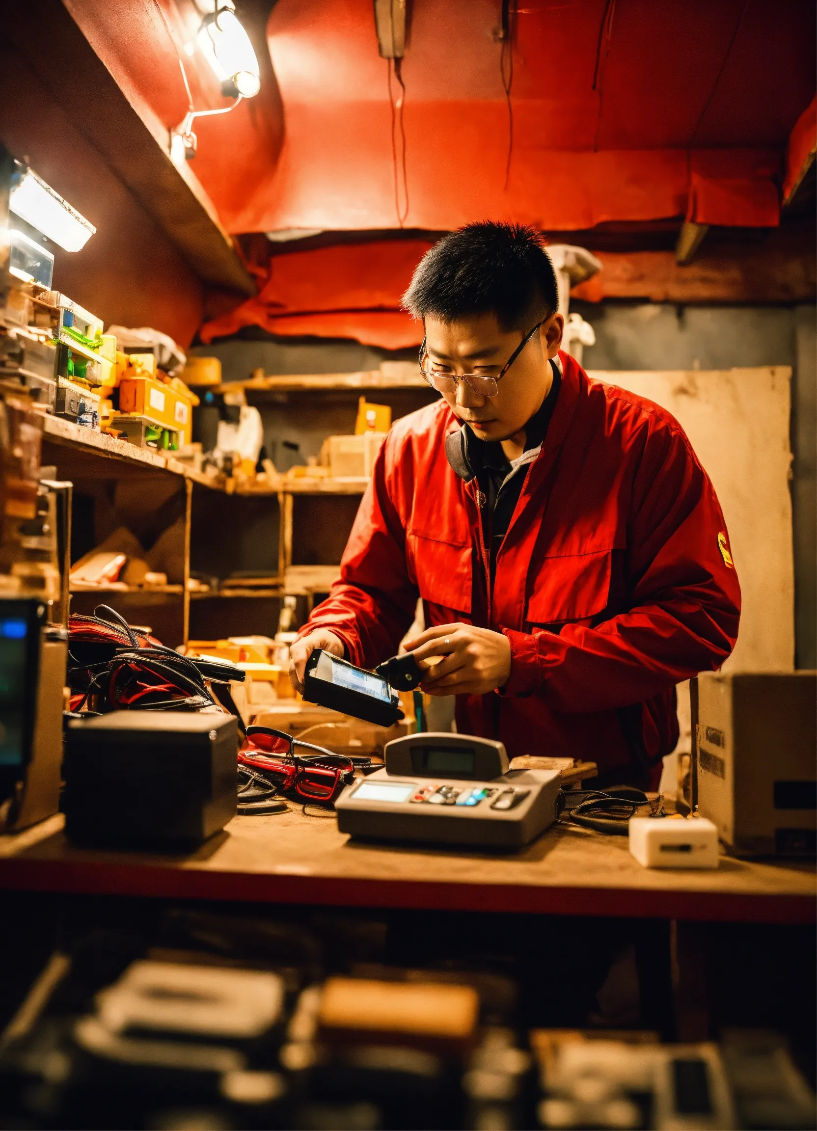 Chart showing improved phone performance after optimization